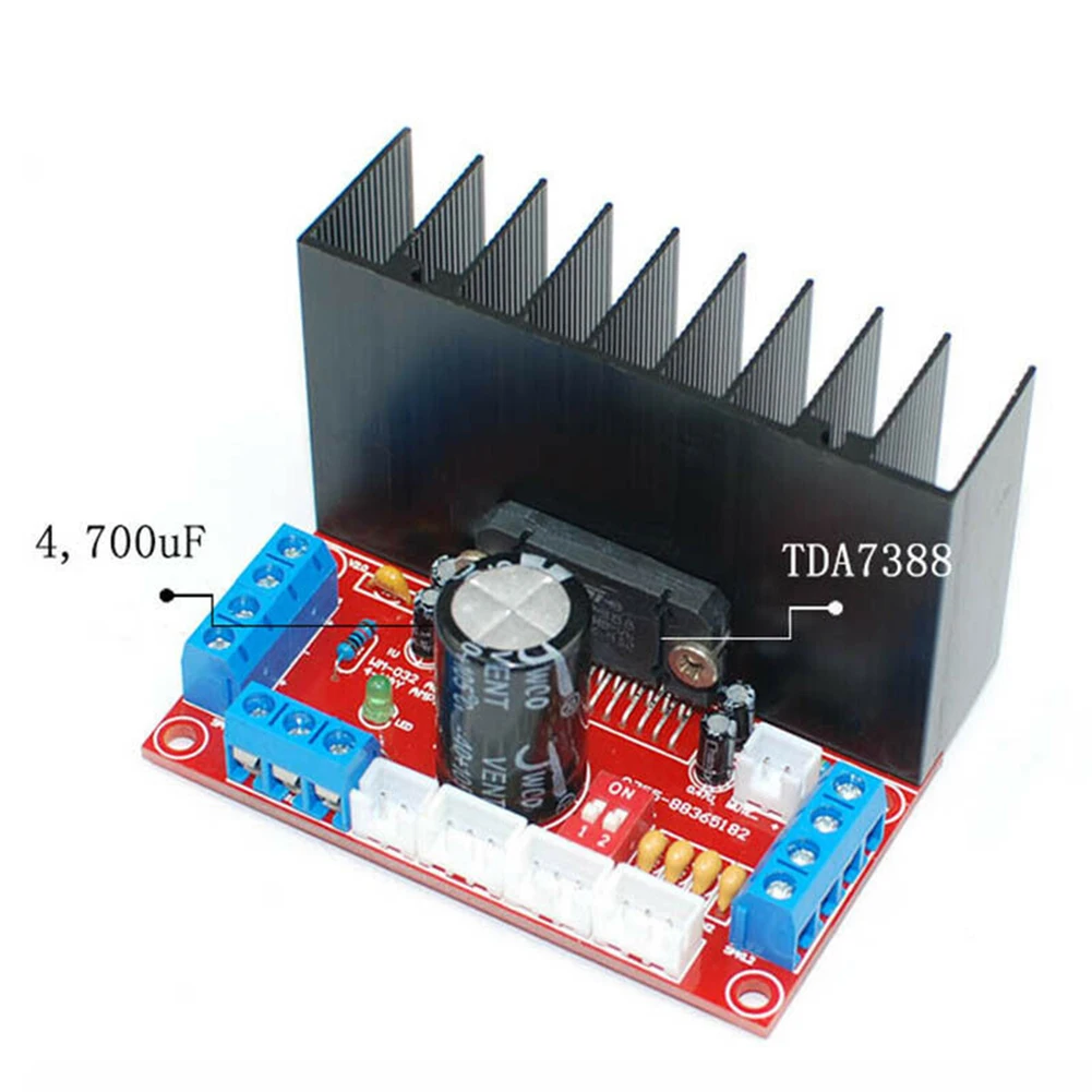 

HIFI Replacement Durable Accessories Module Car Audio DIY Universal 4 Channels Electronic TDA7388 Home 4X41 Amplifier Board