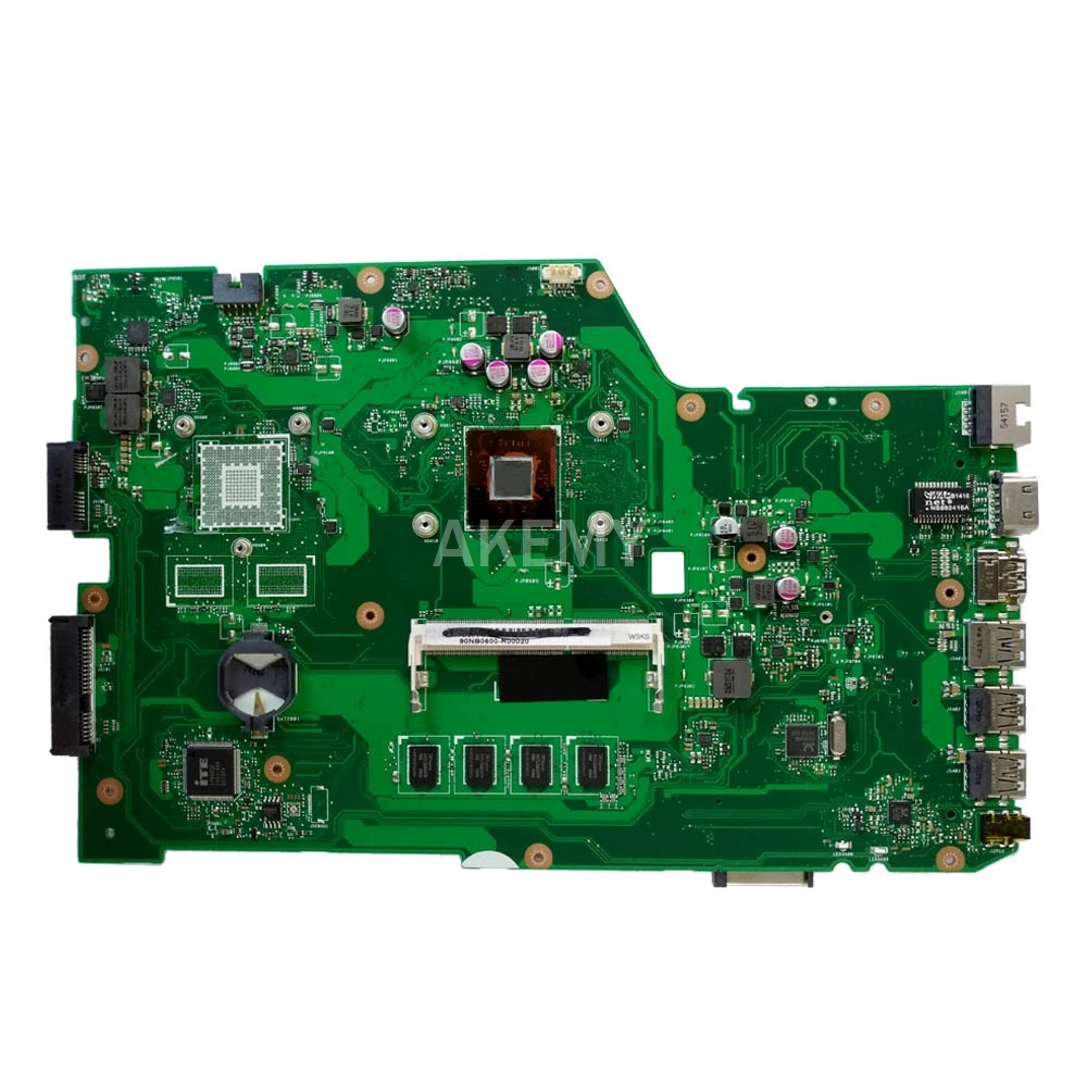 X75A материнская плата HM70 для For Asus X75V X75VC X75VB X75VD X75 R704V ноутбука Материнская Тест 100%
