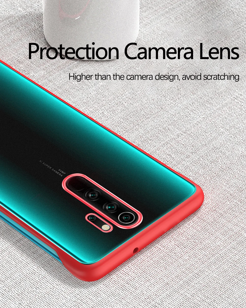 Для Red mi Note 8 Pro Чехол Безрамное Кольцо Прозрачный ударопрочный чехол для Xiaomi mi 8 9 T SE A2 Lite Red mi Note 7 K20 Pro 7A чехол