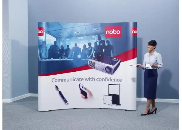 Высококачественный Магнитный выдвижной стенд 3x3(230x230 см)/выдвижной из ПВХ/баннер