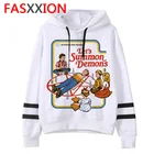 Толстовка сатана, женскиемужские толстовки в стиле Харадзюку с изображением демона, смерти, зла, сатаниста, Жнеца, Хэллоуин, черепа, ужаса, Женская толстовка