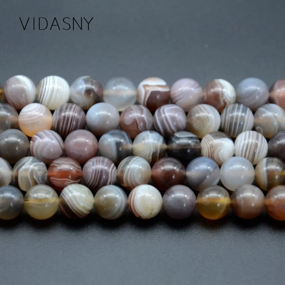 Круглые Бусины Из Натурального Серого Персидского Нефритового камня бусины