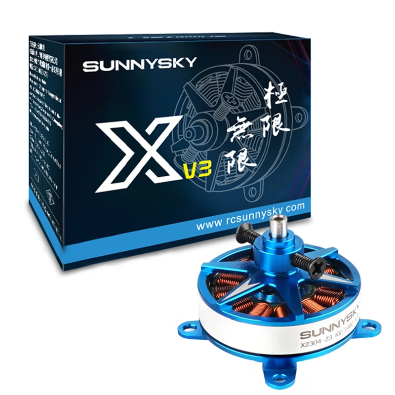 Новый Sunnysky x2302 x2304 x2305 X Fixed Wing Series V3 для F3P комнатных воздушных самолетов мощный