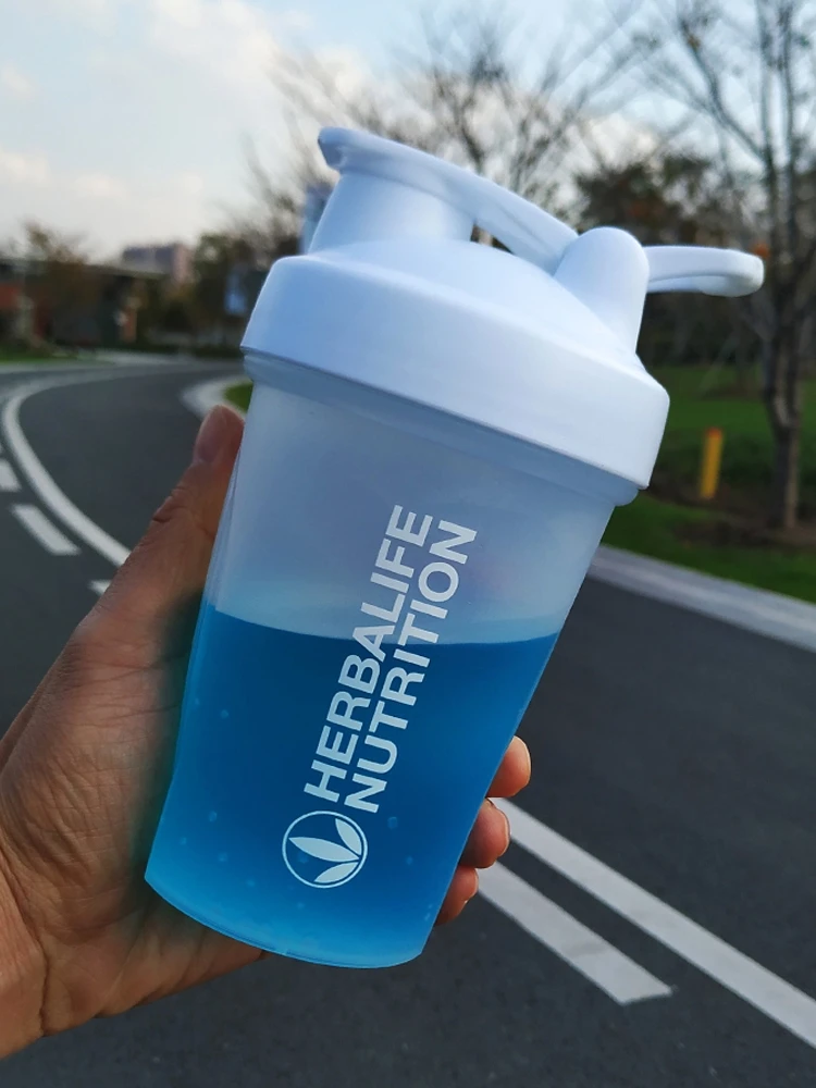 Спортивный шейкер бутылка 400 мл чашка для воды портативный фитнес-шейкер со