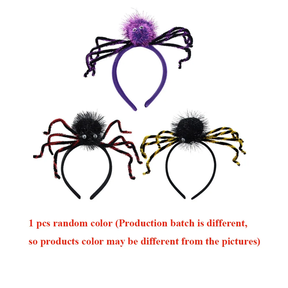 Красочные повязки на голову в виде паука для подростков аксессуары костюма