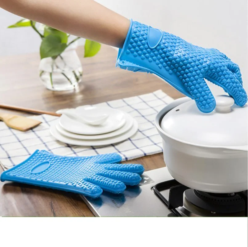 Перчатки для барбекю ERMAKOVA термостойкие перчатки гриля изолированные