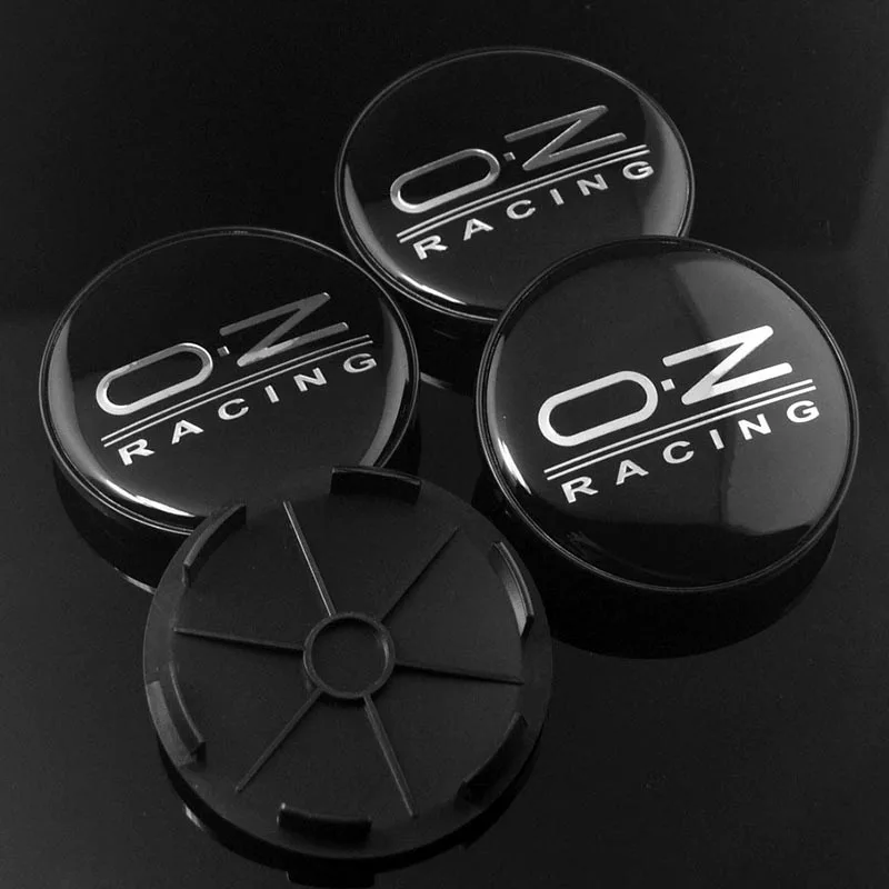 4 шт. глянцевый черный OZ Racing 68 мм Центральная крышка колеса M673 Замена для O.Z Leggera-HLT обод украшения