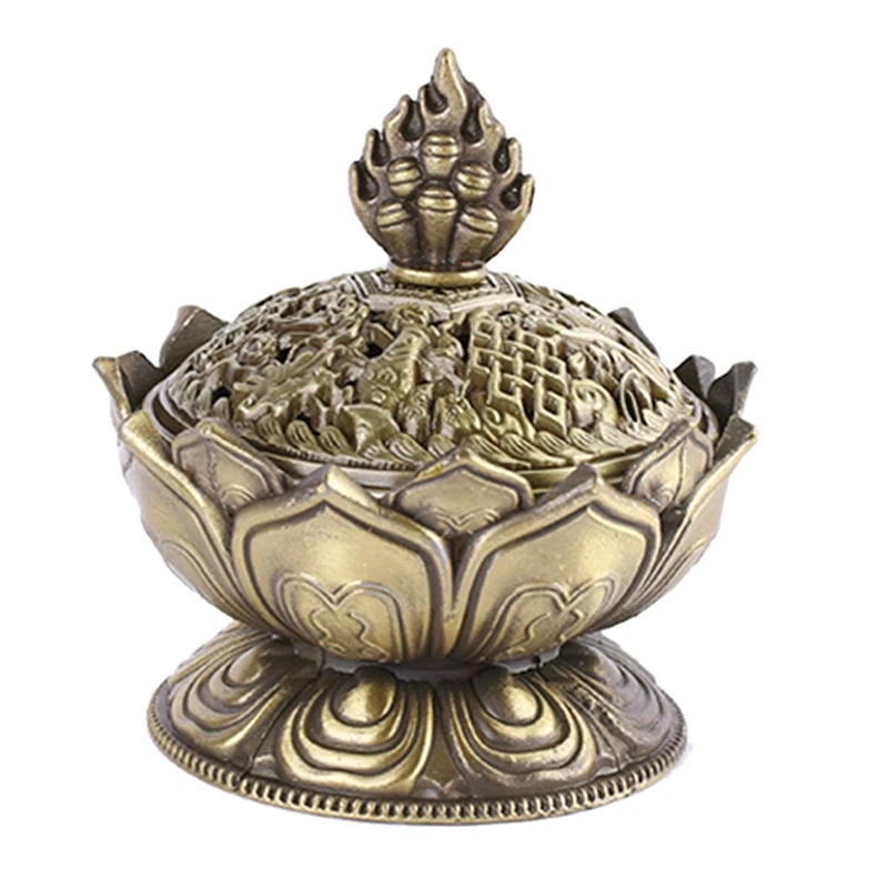 Коническая ароматическая Горелка Lotus лампа в китайском стиле с 2 китайскими