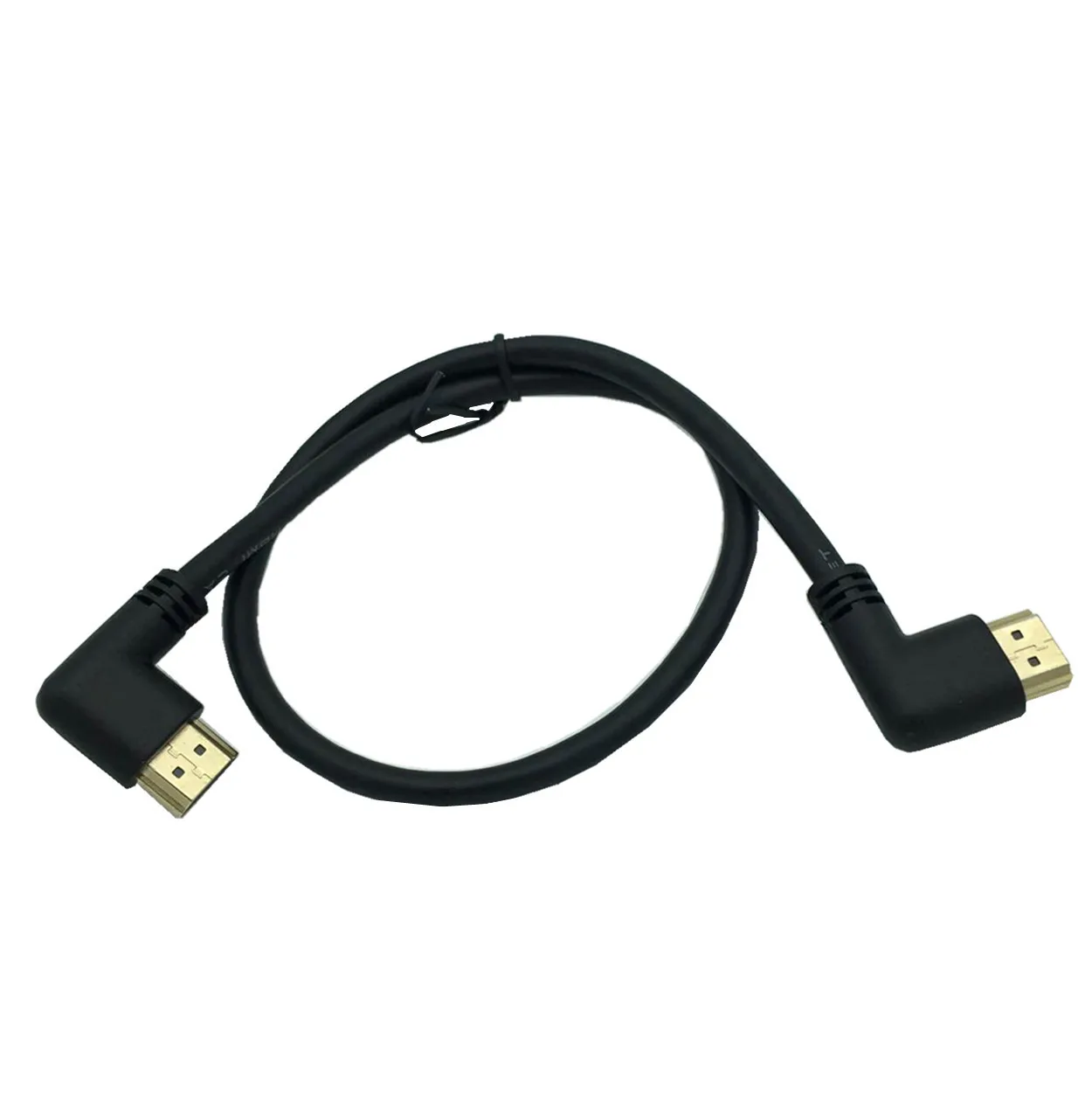 

Left or Right Angled 2.0 HDMI-compatible Male to Elbow Male extension Cable 15cm 50cm 1m, 2.0V angle cable 4K*2K @60HZ