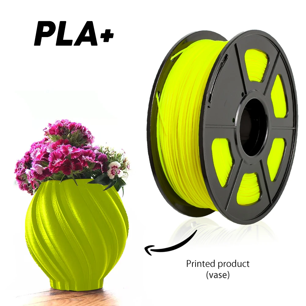 

Enotepad PLA PLUS 3D Printer Filament 1.75 mm PLA+ Filaments 2.2 LBS 1kg Spool Filament for 3D Printers and 3D Pens