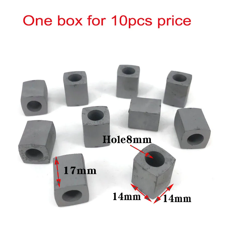 

EDM Tungsten Carbide Conductive Block W14mm*L14mm*H17mm for CNC Wire Cut Machine