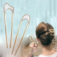 2021 new simple style hair sticks women hairpins hair clips wedding hair jewelry accessories
