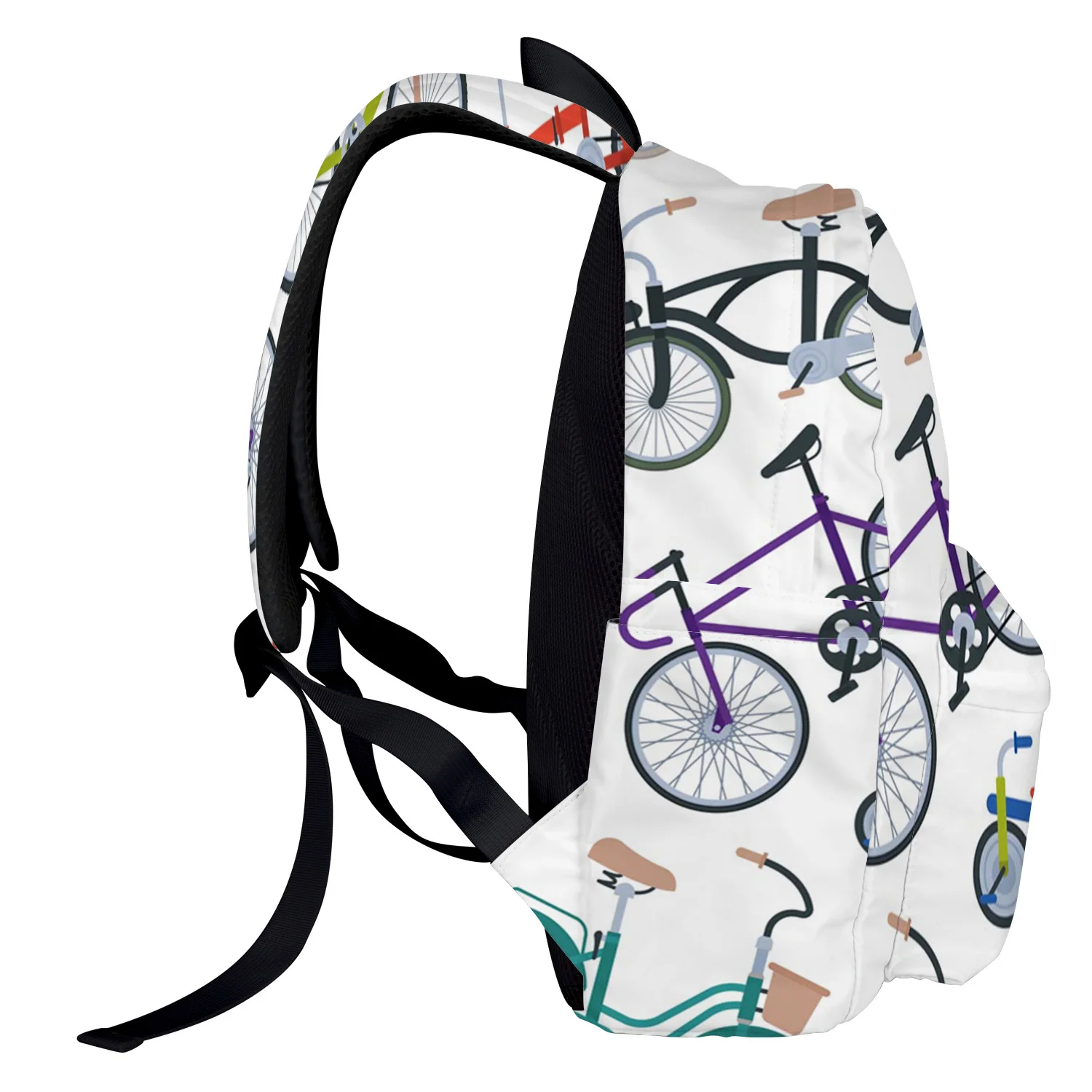 Велосипедная шина для автомобиля Круглый рисунок мультяшный рюкзак подростков