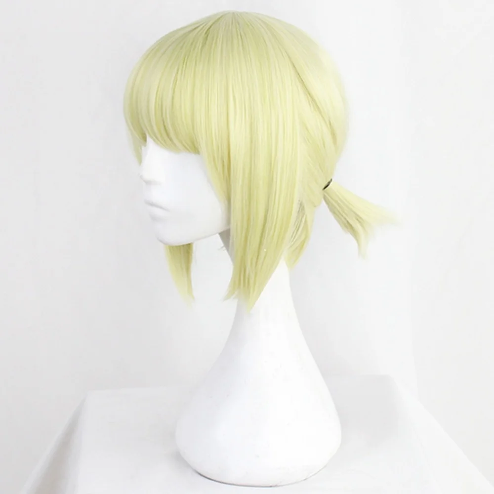 

Game Anime Twisted Wonderland Cosplay Rook Wig Halloween Carnival Wigs Cosplay Prop+Free Wig Cap