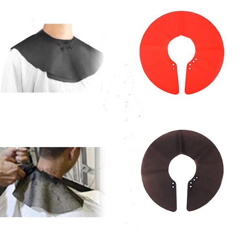 Силиконовая Парикмахерская накидка для стрижки волос шеи на воротник