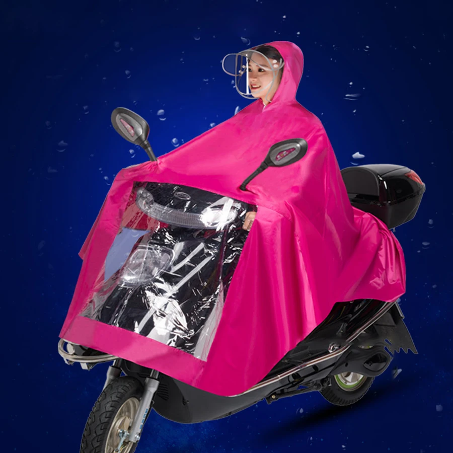 

Motorcycle Men Raincoat Women Waterproof Jacket Rain Suit Impermeable Electric Adulto Rain Coats Ladies Trench Coat Hood 60YY101