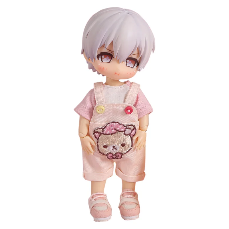 Кукольная одежда конфеты Цвета брючный комбинезон брюки с поясом для Obitsu11 OB11 1/12