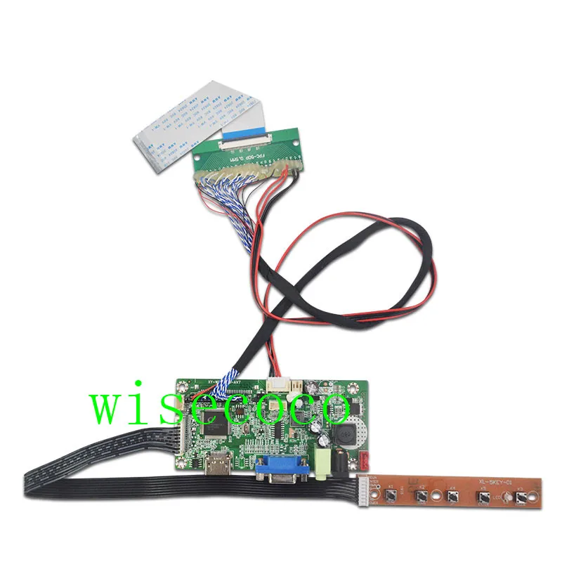 12," дюймовый 1920*720 ips HSD123KPW1-A30 lcd емкостной сенсорный VGA HDMI драйвер плата контроллера для автомобильного дисплея