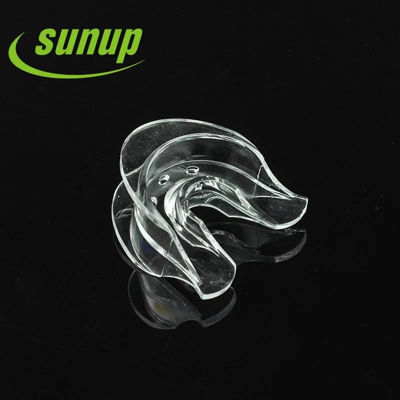 50 шт. отбеливание зубов дуплекс силиконовый Защита рта двойной арки лоток для