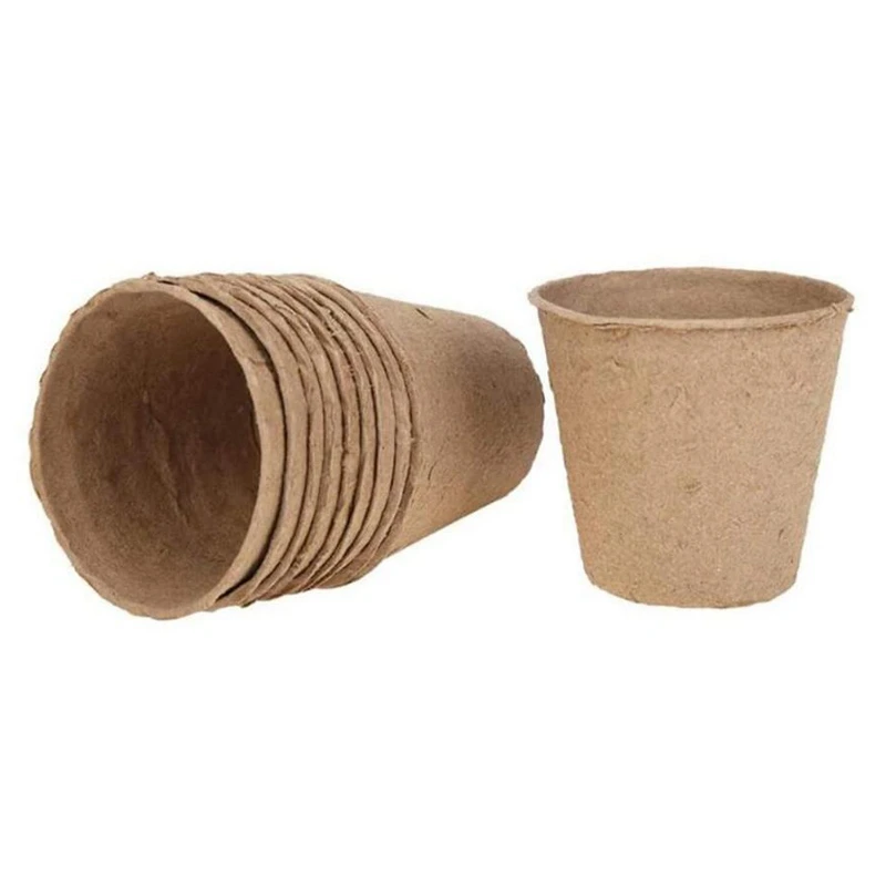 102 пачка торфа горшки для сада поднос рассады 3 дюйма Экологичные органические