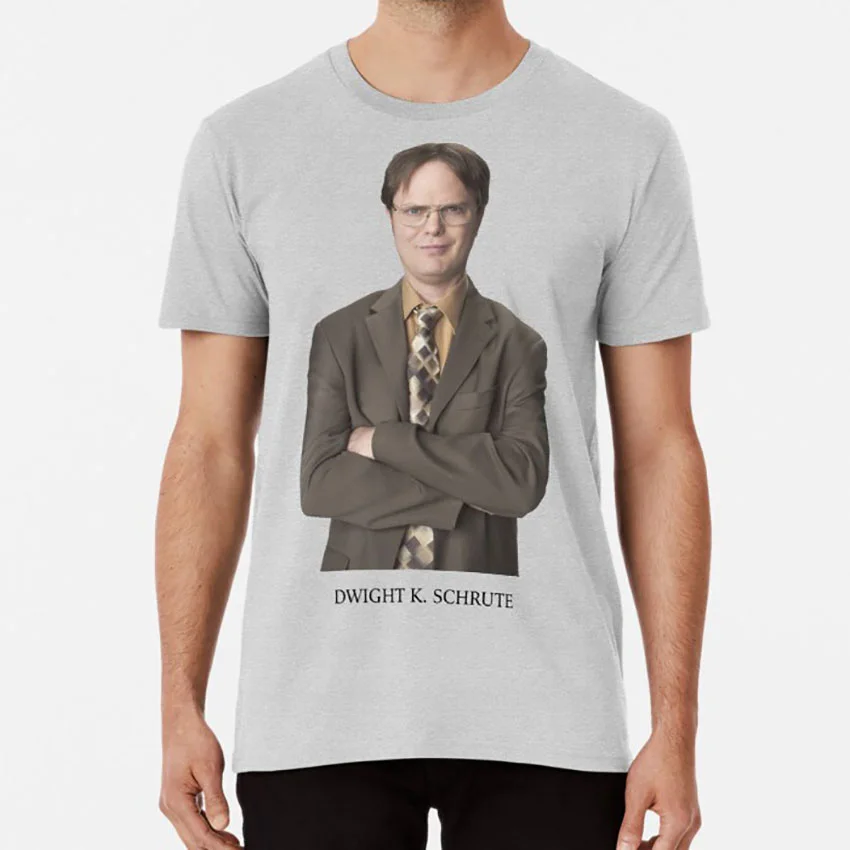 Длина К. Забавная футболка Schrute с принтом Пэм пчелли Джим Халперт Скрантон Дандер