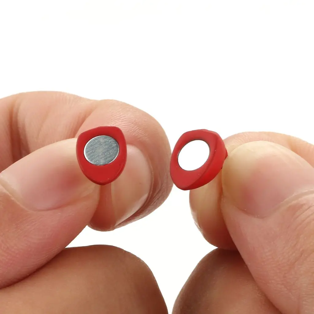 5 компл./лот матовая металлическая магнитная пряжка в форме сердца магнитные