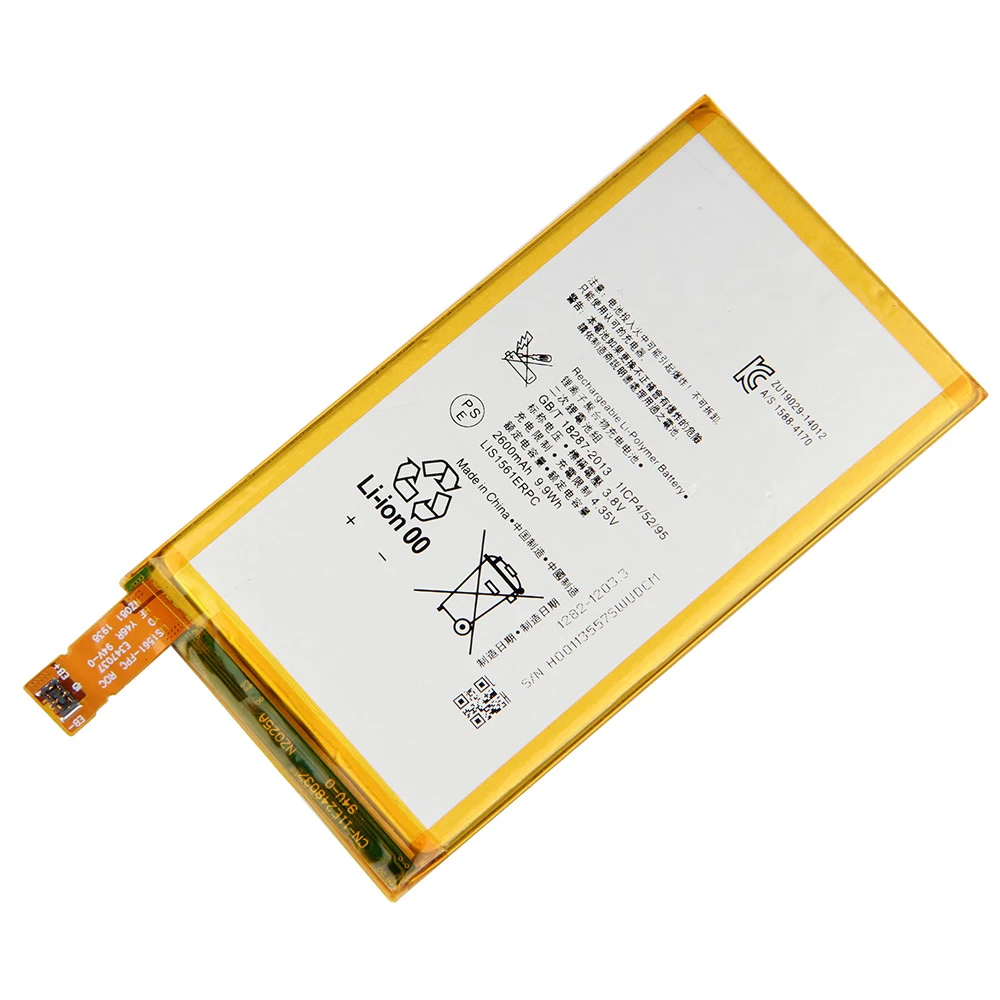 Оригинальный сменный аккумулятор LIS1561ERPC для Sony Xperia Z3 mini Compact C4 E5333 M55W D5833 SO 02G