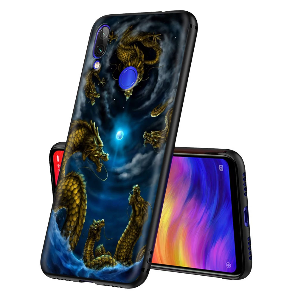 Мягкий чехол YIMAOC из ТПУ с китайским драконом для Xiaomi Redmi mi Note MAX 3 6 6A 7 mi6 mi8 9 se a1 a2 Pro