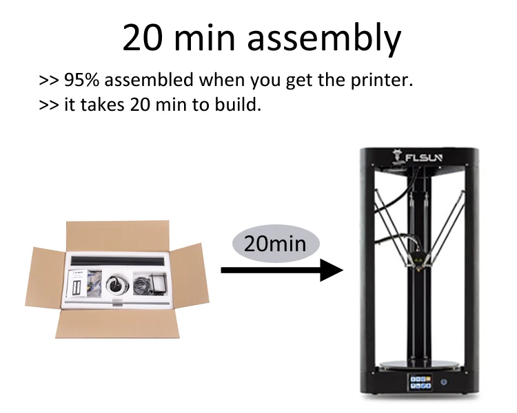 3d принтер Большие обновления промышленный 3d Diy набор металлический Delta 3d принтер с автоматическим уровнем