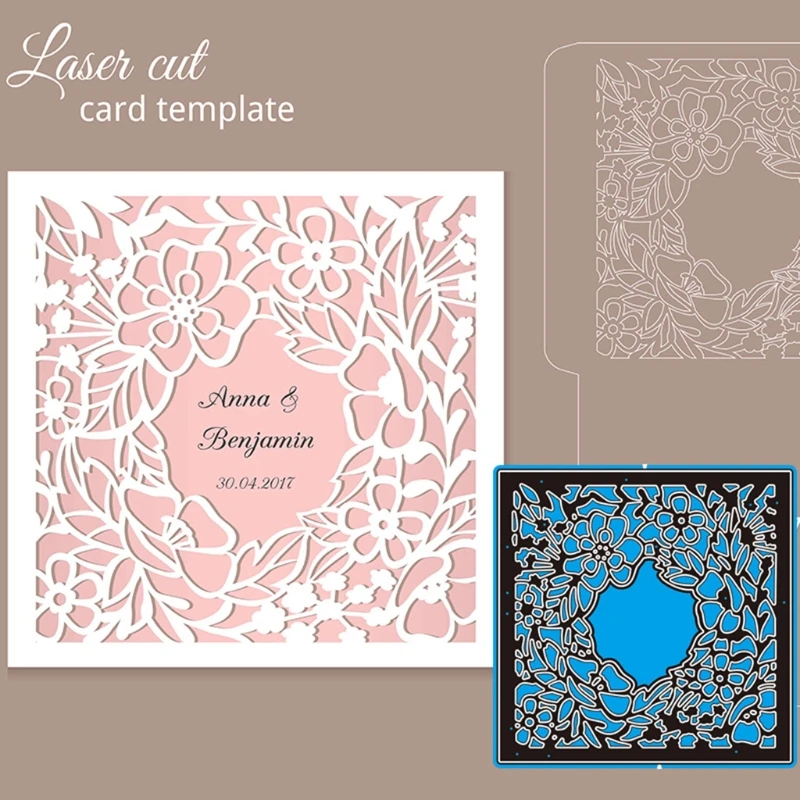 

Irregular Hollow Pattern Metal Cutting Dies Stencil Scrapbooking DIY Album Stamp Paper Card Embossing Decoration Craft