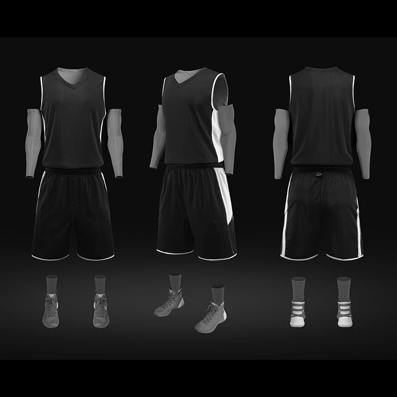 Braves jersey basketball jersey спортивная форма на заказ - Цвет: 1703black salt