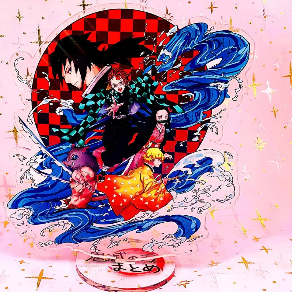 

Tronzo аниме Demon Slayer Kimetsu no Yaiba Kamado Tanjirou Nezuko Zenitsu Inosuke акриловая стоячая фигурка украшения игрушки подарки