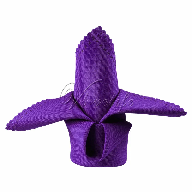 10 шт. льняные салфетки 30 х30 см|party monster|party glassesnapkin box |