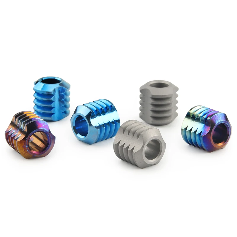 Сделай сам титановые бусины для ножа Паракорд зонтик веревка шнура нож EDC шнурок