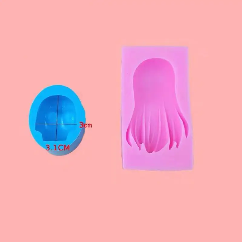 Сверхлегкая глиняная силиконовая форма сделай сам для лица волос Набор