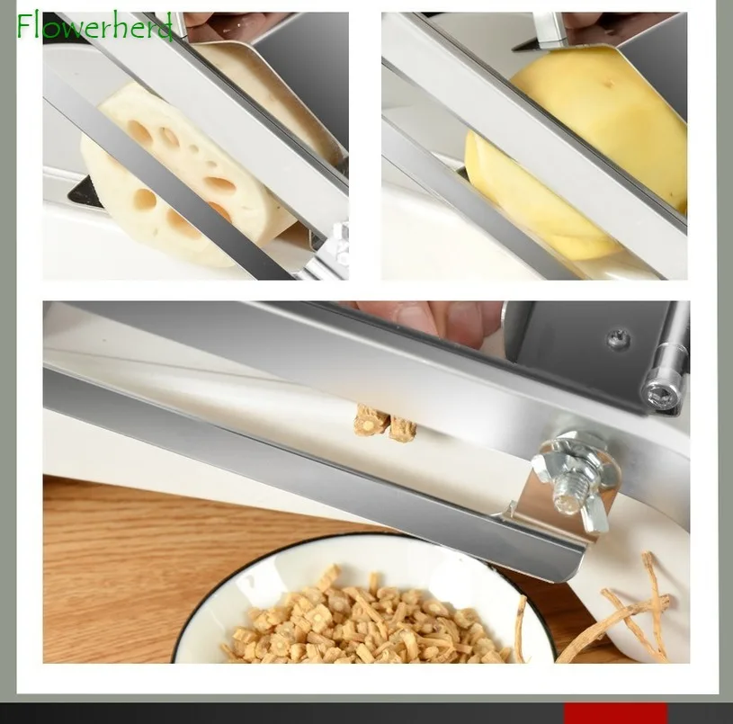 Обновленный ручной замороженный резак для мяса говядина из нержавеющей стали