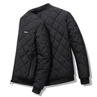 Новая теплая Толстая Мужская парка, куртки 8XL, зимняя повседневная мужская бейсбольная верхняя одежда, пальто с воротником-стойкой, Мужская ветрозащитная хлопковая стеганая куртка