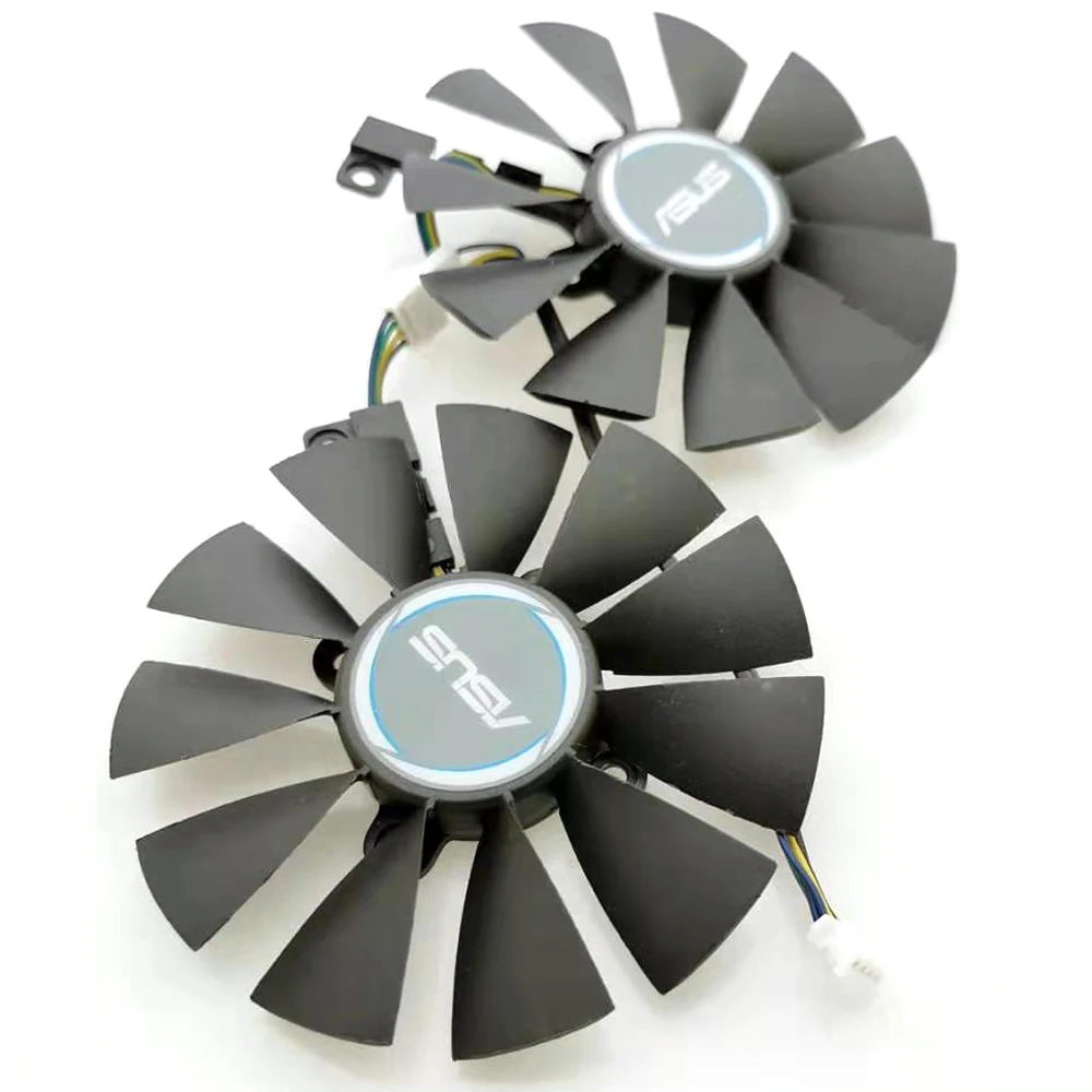 T129215SU 12 В 0.5A 87 мм VGA вентилятор для ASUS GTX1050TI GTX1060 GTX1070 RX480 Видеокарта кулер вентилятор охлаждения