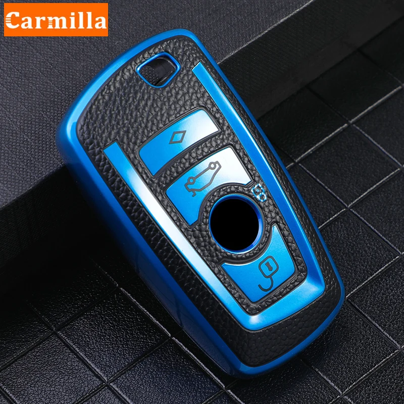 

Чехол для автомобильного ключа из ТПУ, кожаный чехол для BMW F20, F30, G20, F31, F34, F10, G30, F11, X3, F25, X4, I3, M3, M4, 1, 3, 5 серии, аксессуары