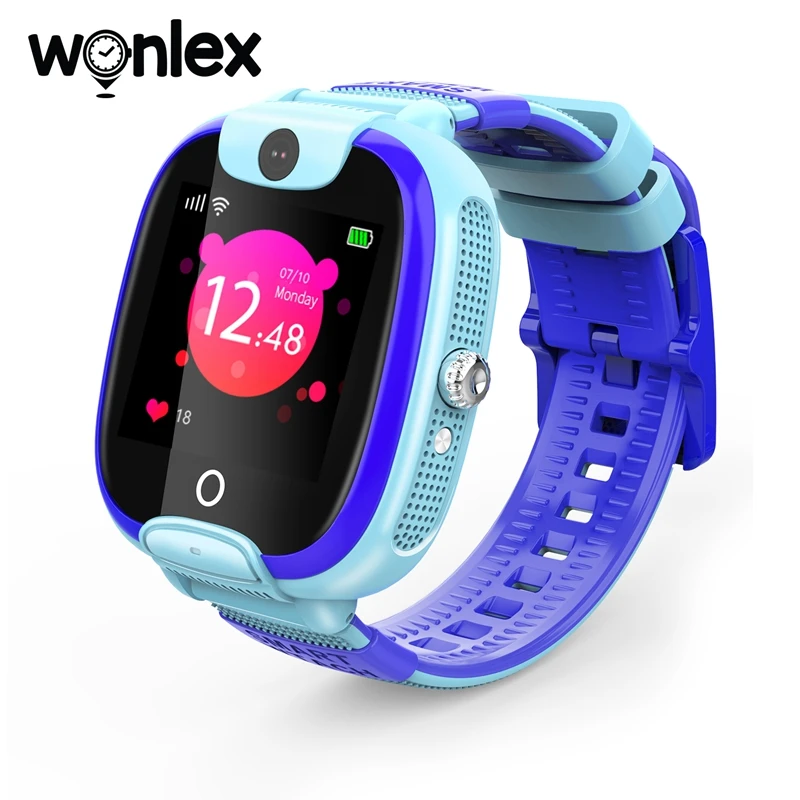 

Wonlex B20 Smart-Watch Kids 2G LBS Anti-Lost Tracker Waterproof IP67 SOS Voice-Monitor Child Positioning-Phone Baby Camera Watch