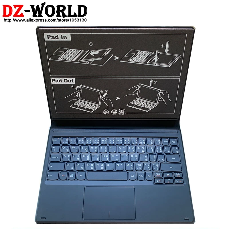 

New Original Thai Extended Case Folio Keyboard for Lenovo Miix 3-1030 Tablet 5N20G60186