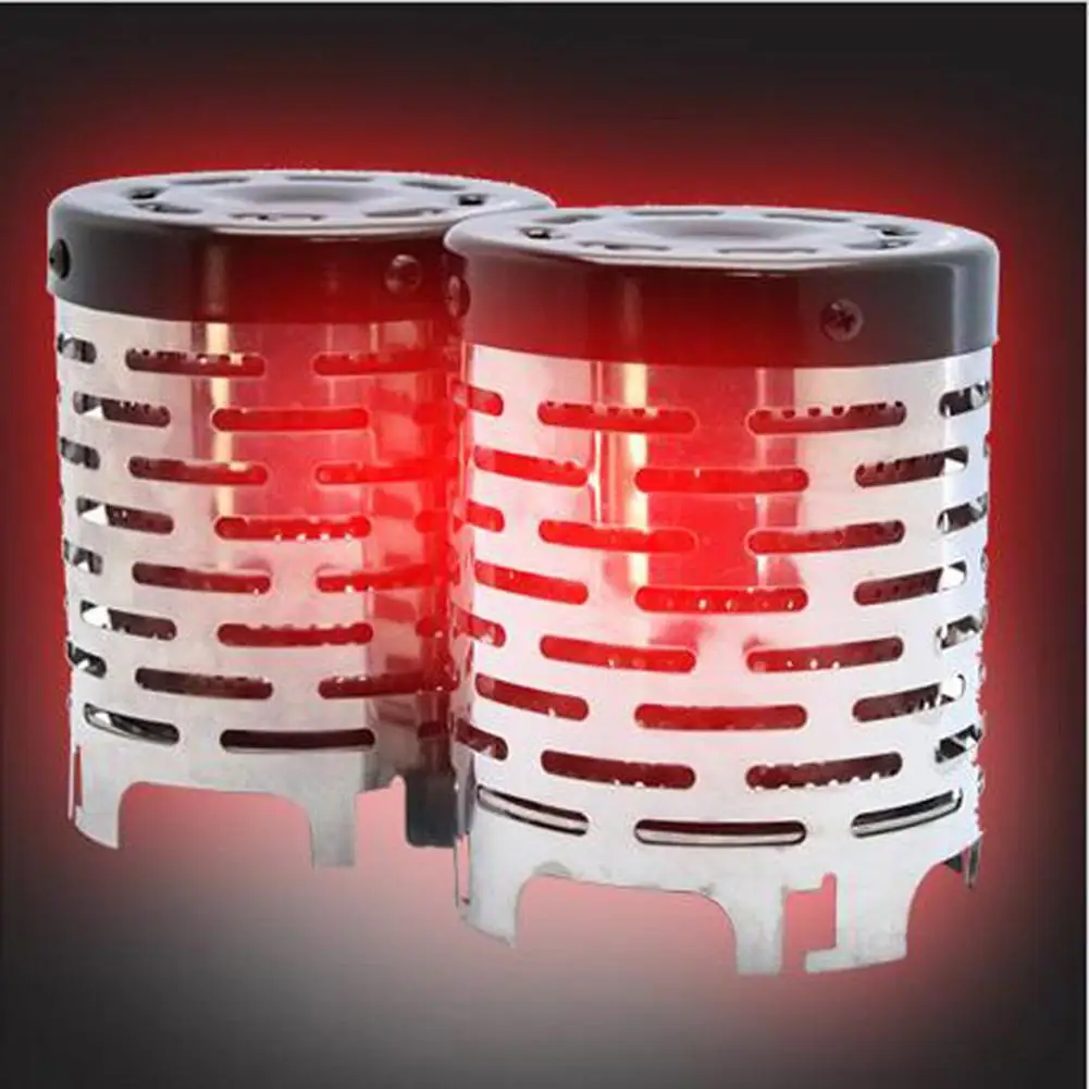

Outdoor Camping Fishing Hunting Portable Tent Gas Heater Warmer Stove Stainless Steel Cover Heating Stove Winter Warmer Heater