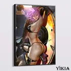 3d-постер Overwatch KDA Ari Нил на заказ, настенная Картина на холсте для гостиной, домашний декор, рамка для картин