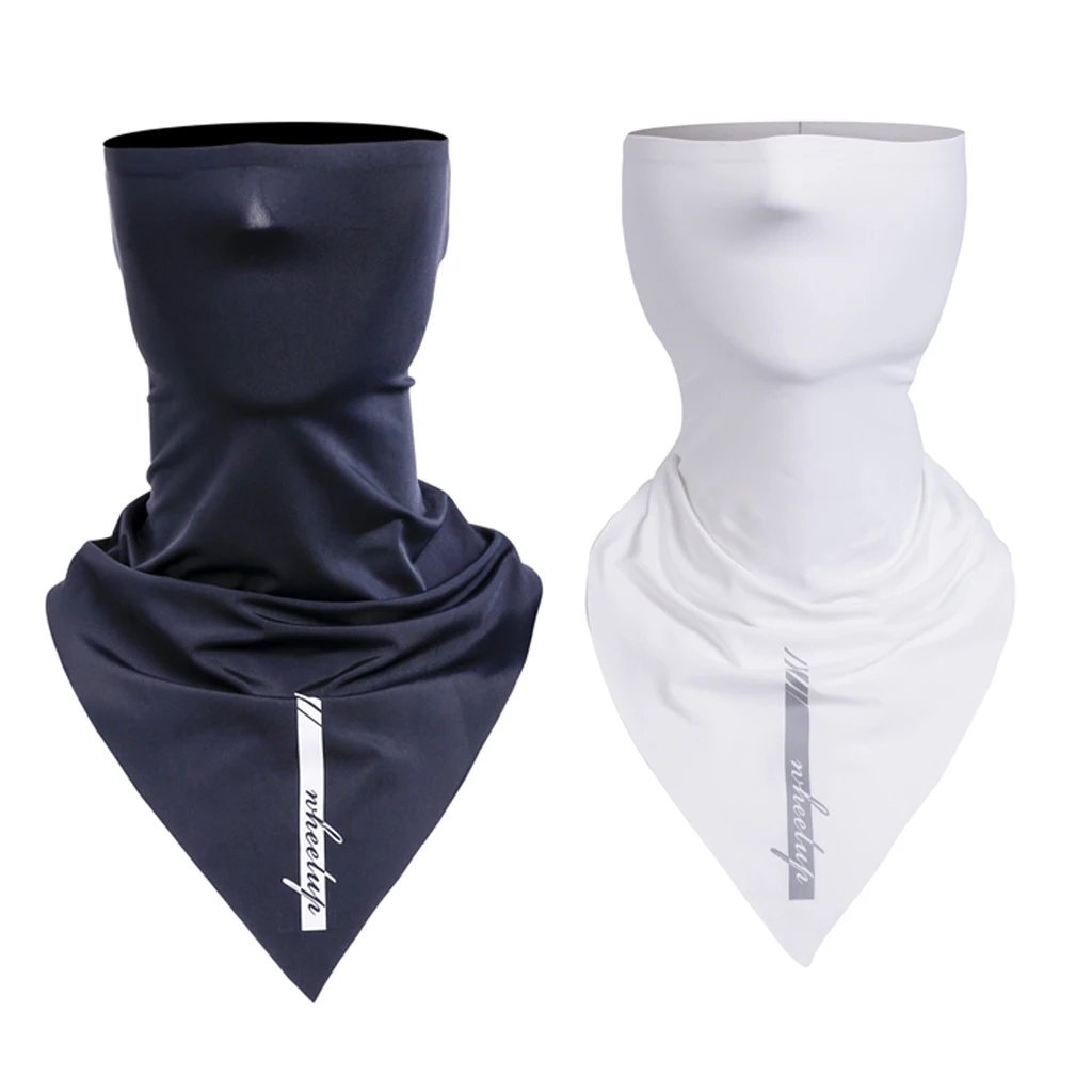 Треугольное Велосипедное полотенце летняя тонкая бесшовная маска от