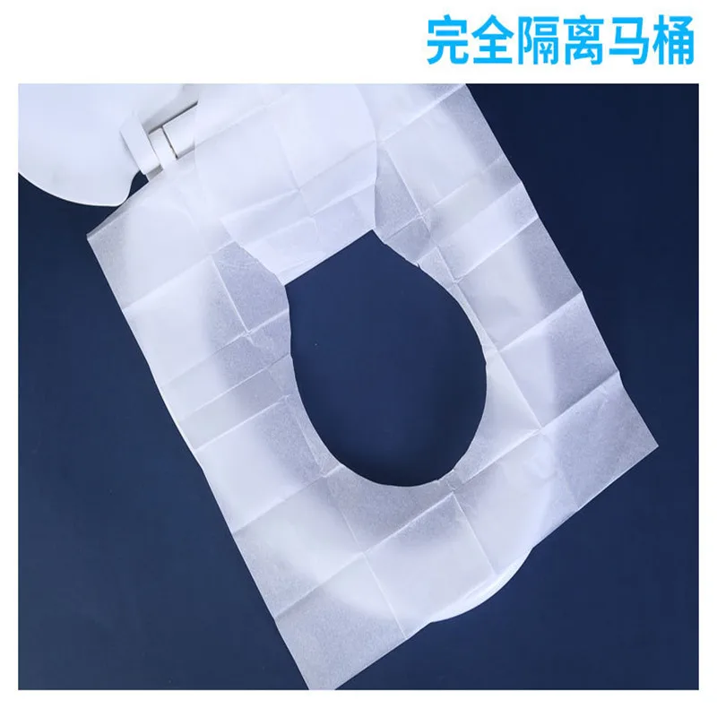 Одноразовый водонепроницаемый коврик для унитаза 10 шт./упак. аксессуары