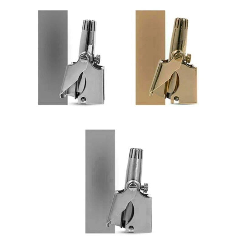 

Stainless Steel Manual Nose Trimmer for Men Shaving Ear Hair Removal Shaver Care 425B