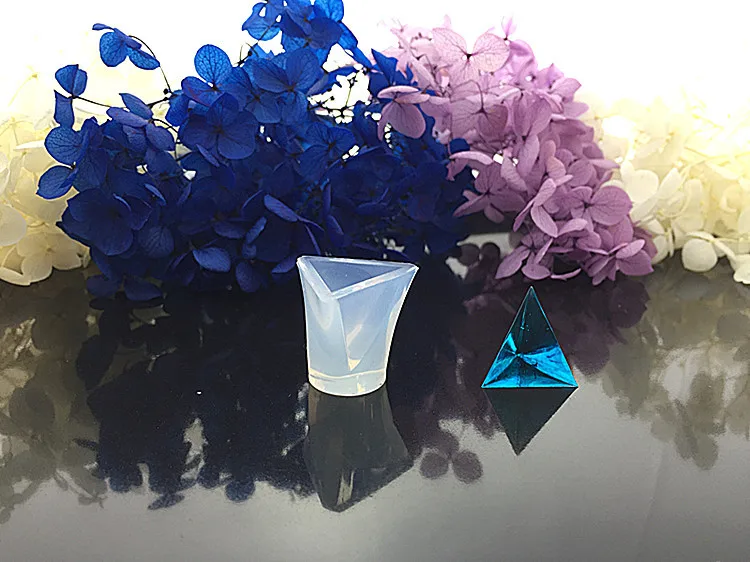 Crystal drop gel cube silica mold DIY hot style pyramid energy tower | Украшения и аксессуары