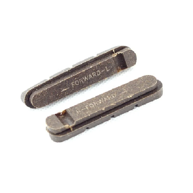 2 пары дорожных велосипедных тормозных колодок Catazer карбоновых для дисков