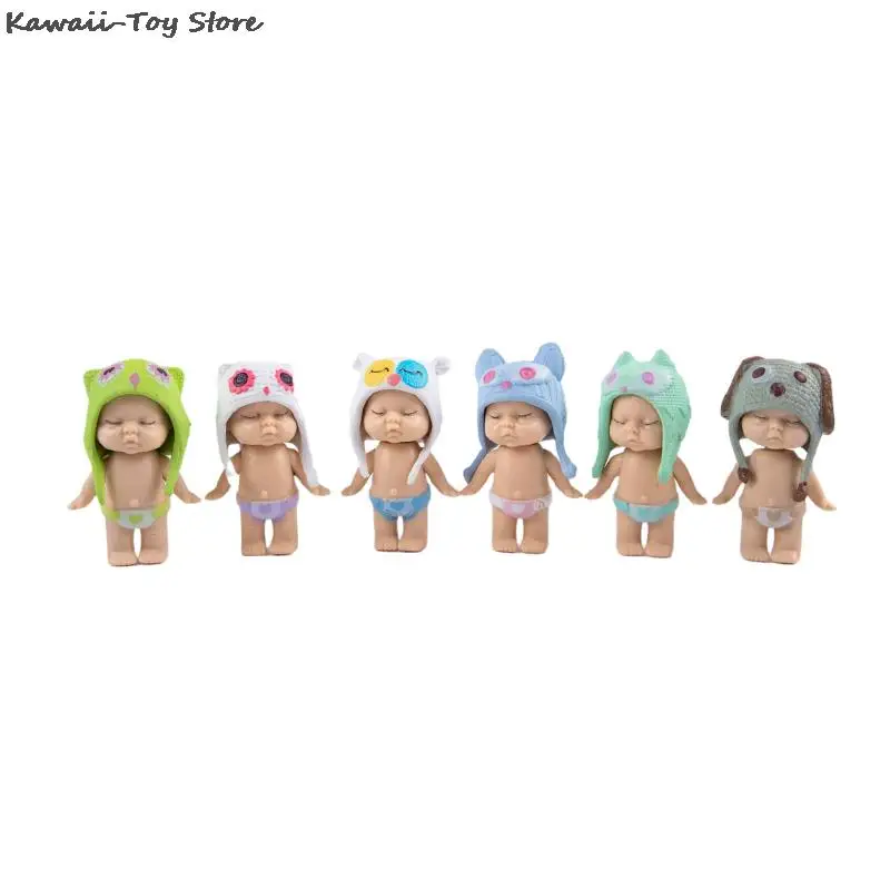 

1 шт., пластиковая кукла 8 см, случайный цвет