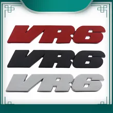 3D VR6 VR 6 для автомобильной капота крыла багажника таблички с